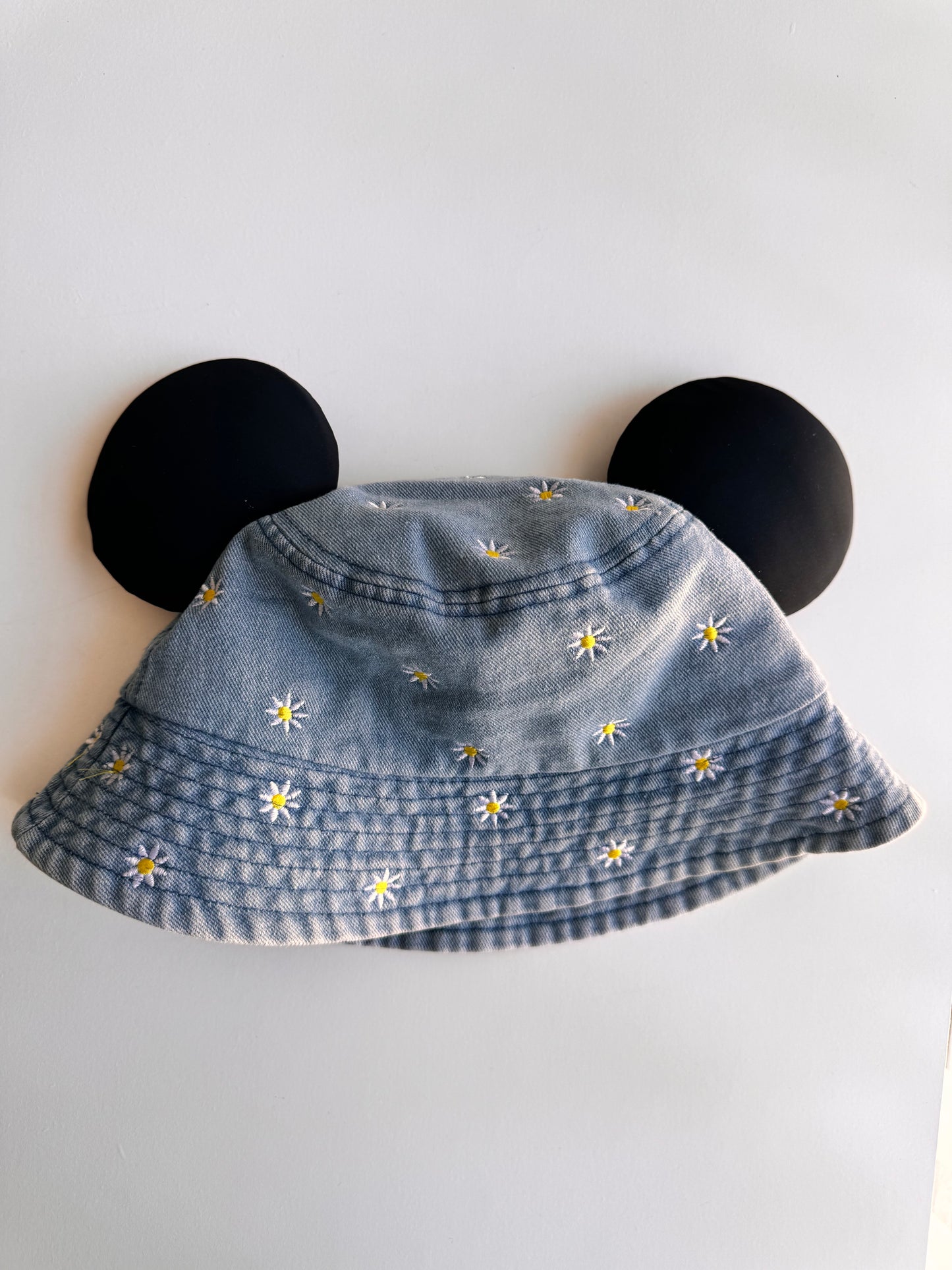 Distressed Denim Bucket Hats