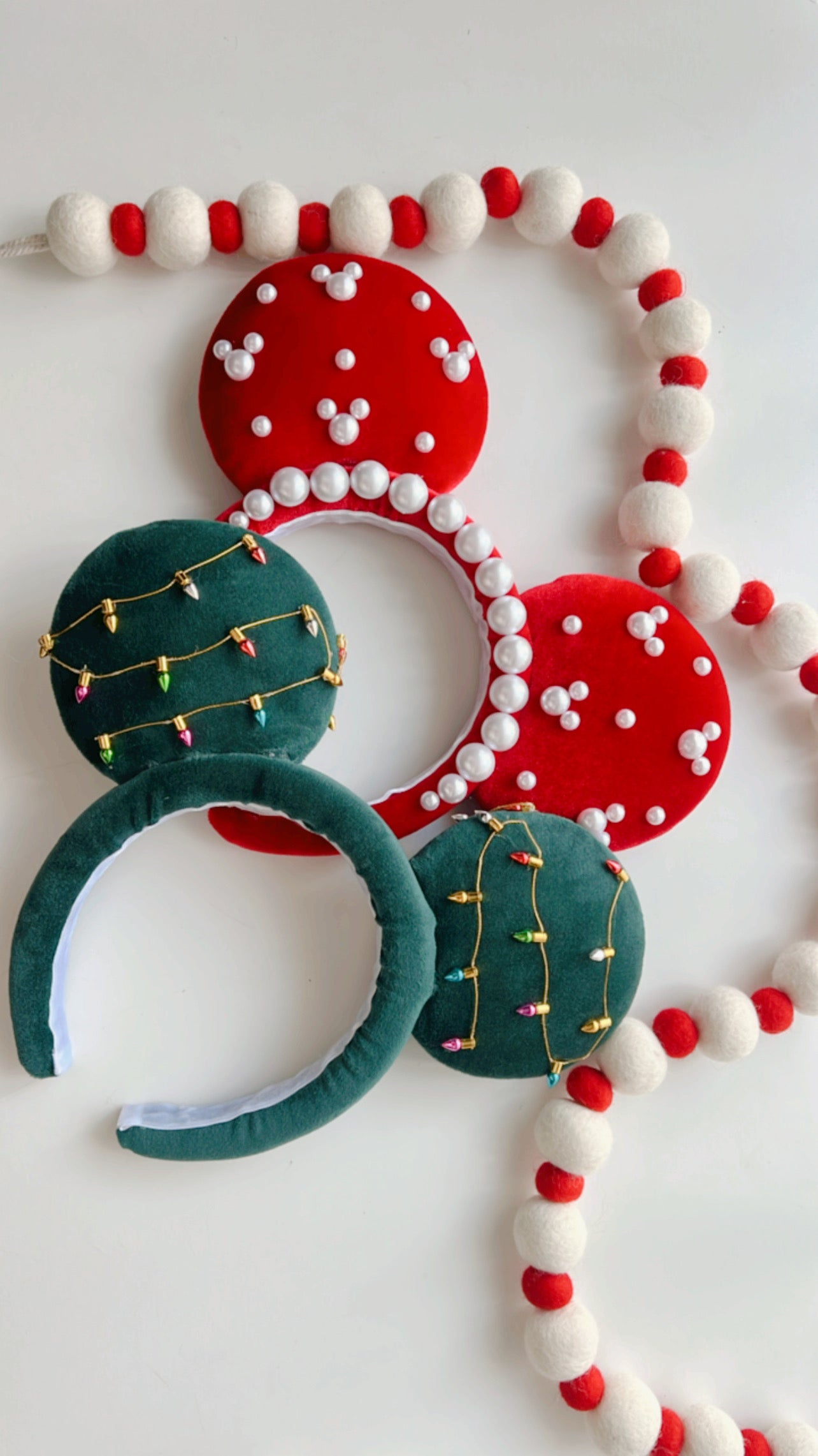 Padded Christmas Ears