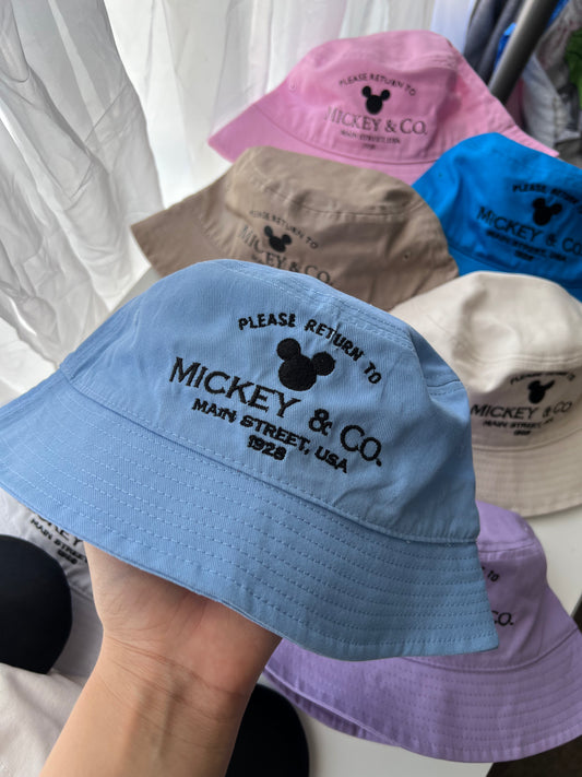 Mickey & Co Embroidered Hats