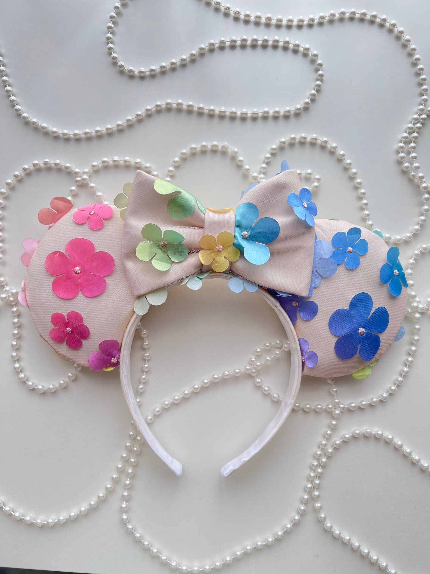 Rainbow Butterfly Fantasy & Rainbow Flower Ears