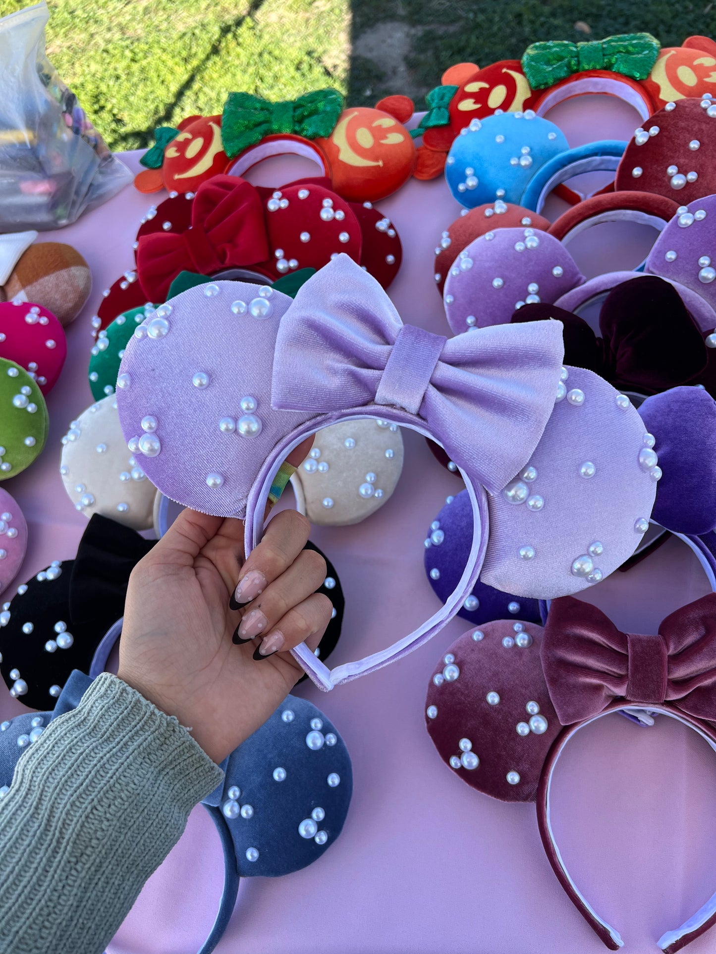 Velvet Pearl Ears