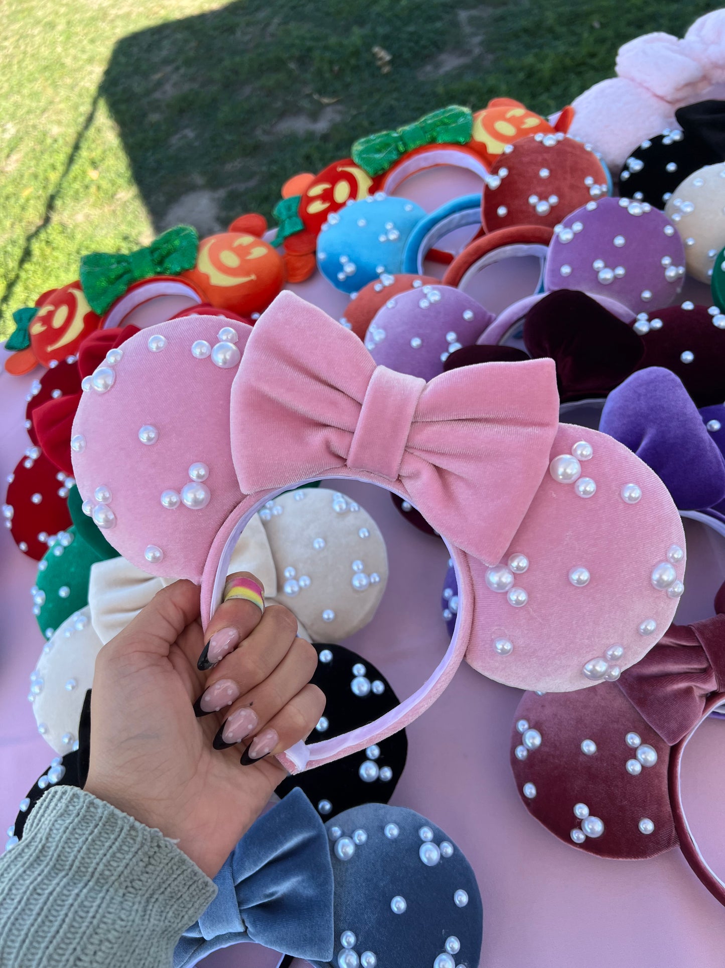 Velvet Pearl Ears