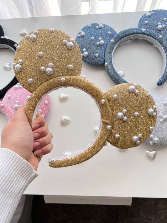 Glitter Pearl Padded Ears