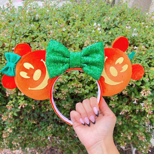 Mickey-Minnie Pumpkin Ears