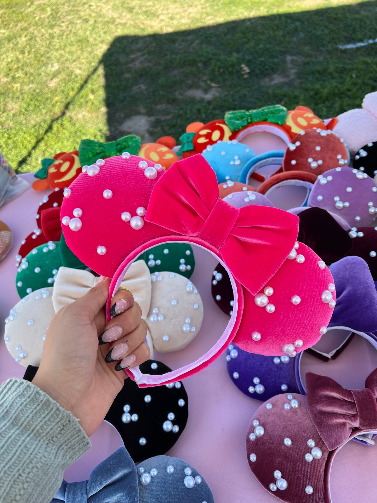 Velvet Pearl Ears