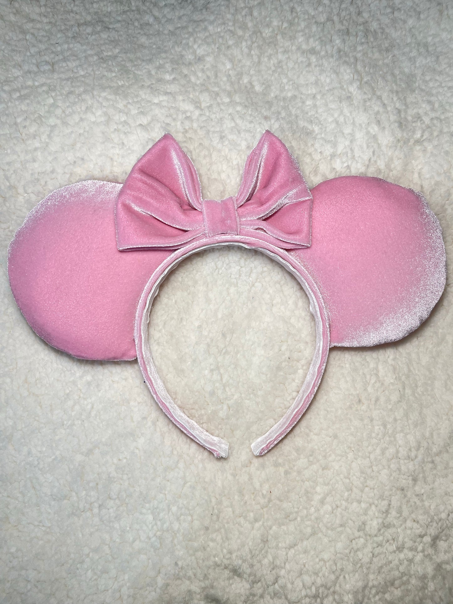 Baby Pink Velvet Ears