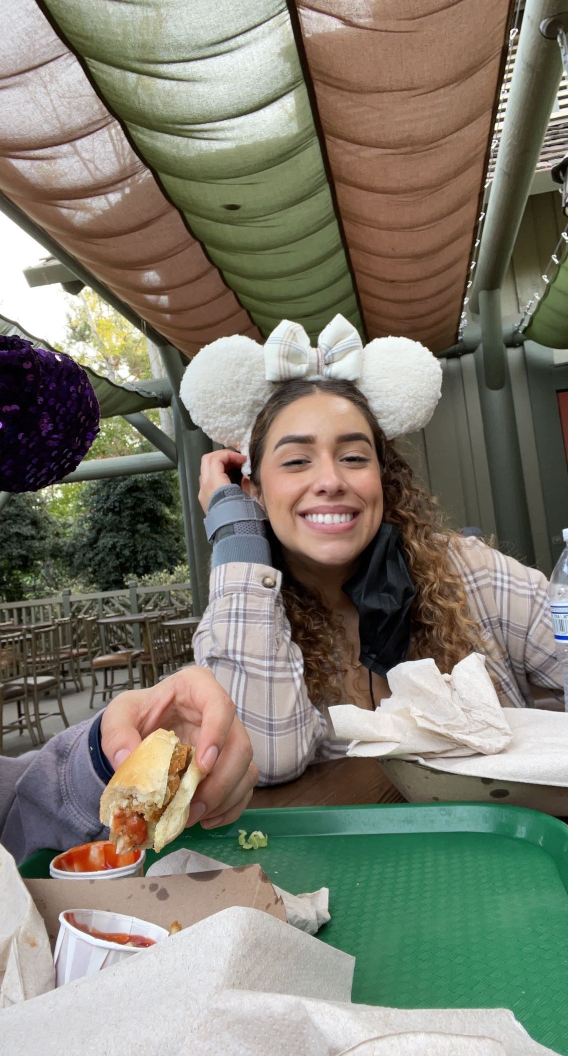 Cozy Sherpa Flannel Ears