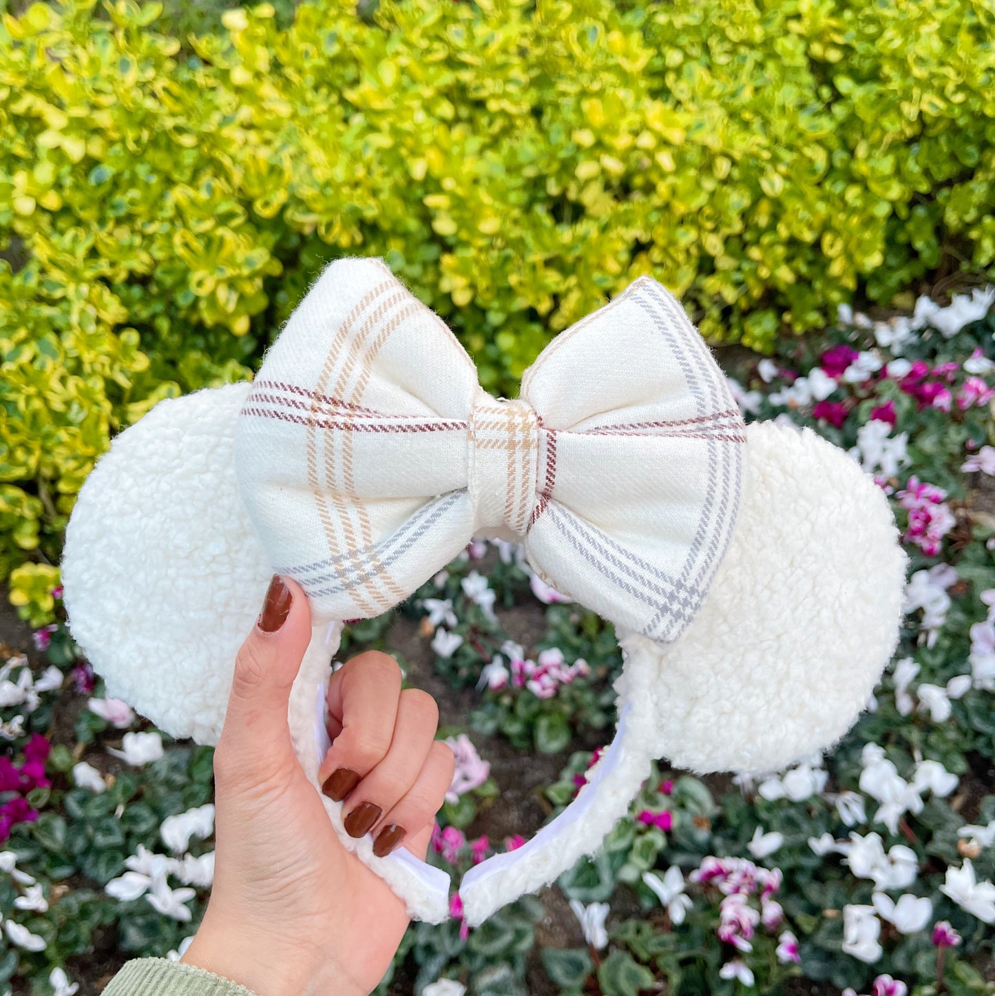 Cozy Sherpa Flannel Ears
