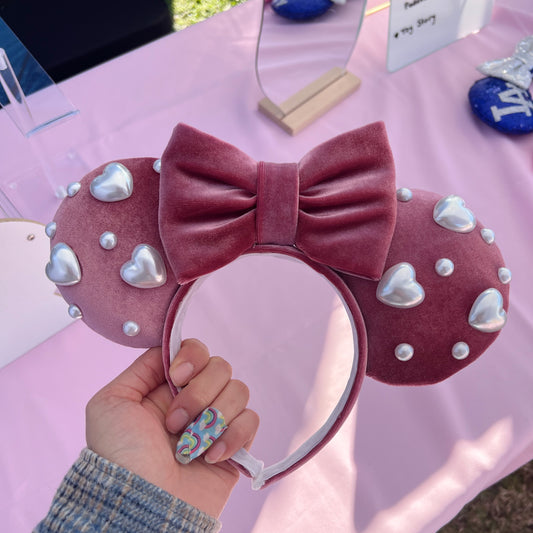 Heart Pearl Ears