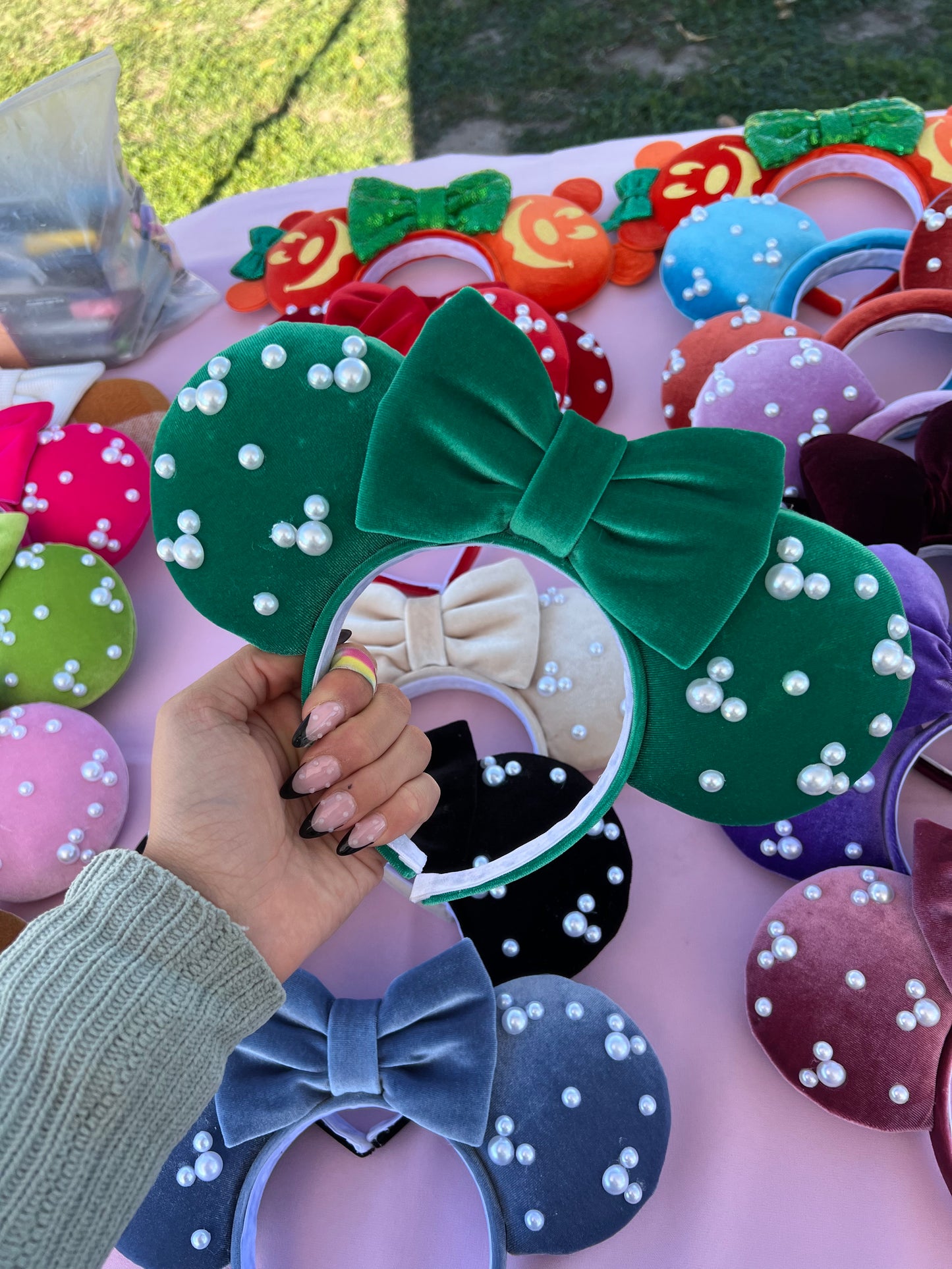 Velvet Pearl Ears