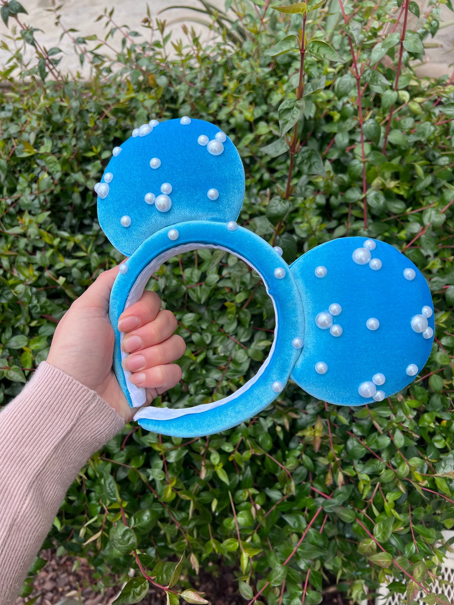 Baby Blue Pearl Ears