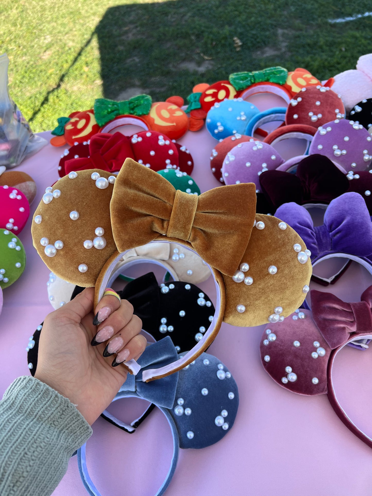 Velvet Pearl Ears