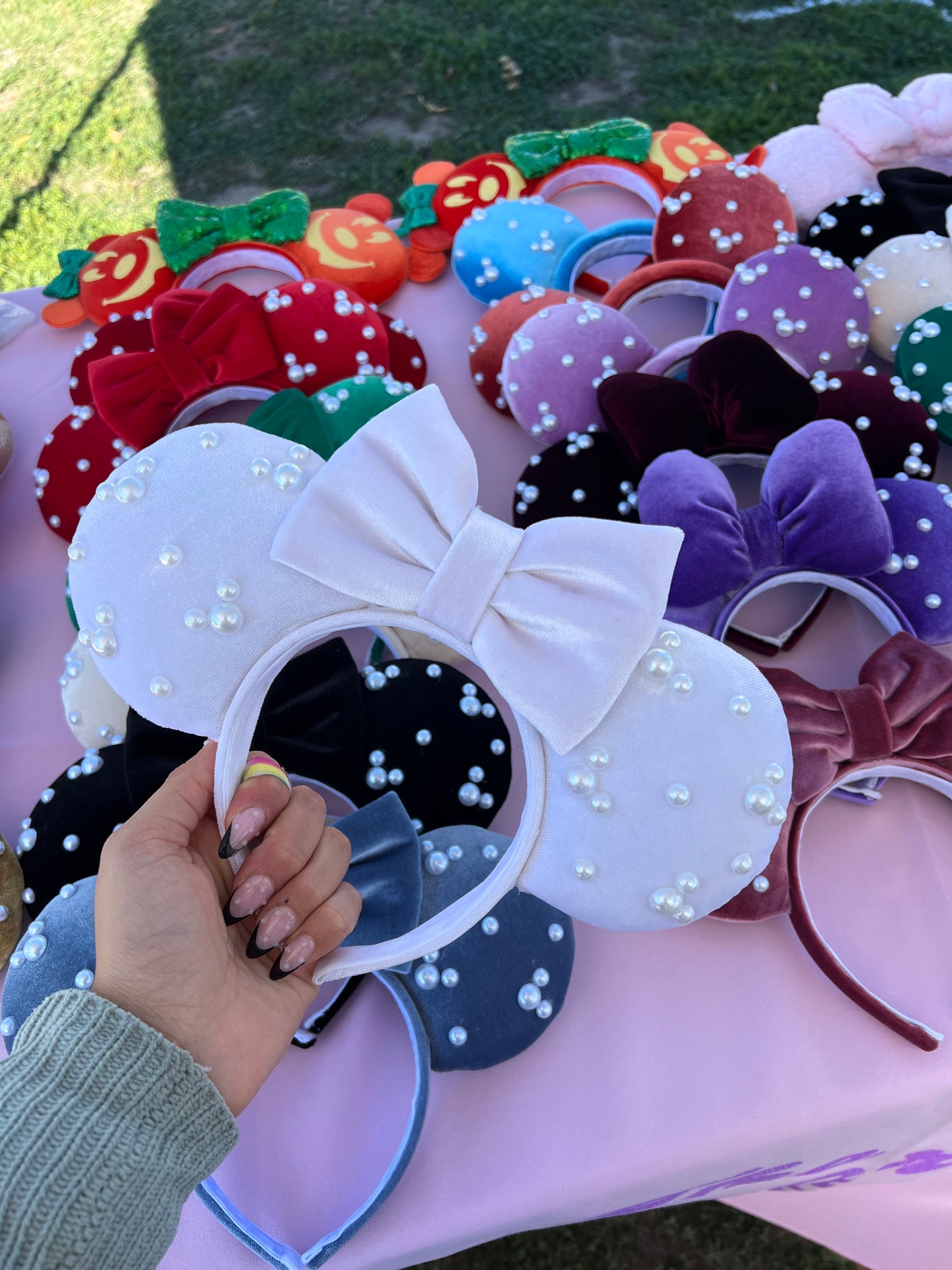 Velvet Pearl Ears