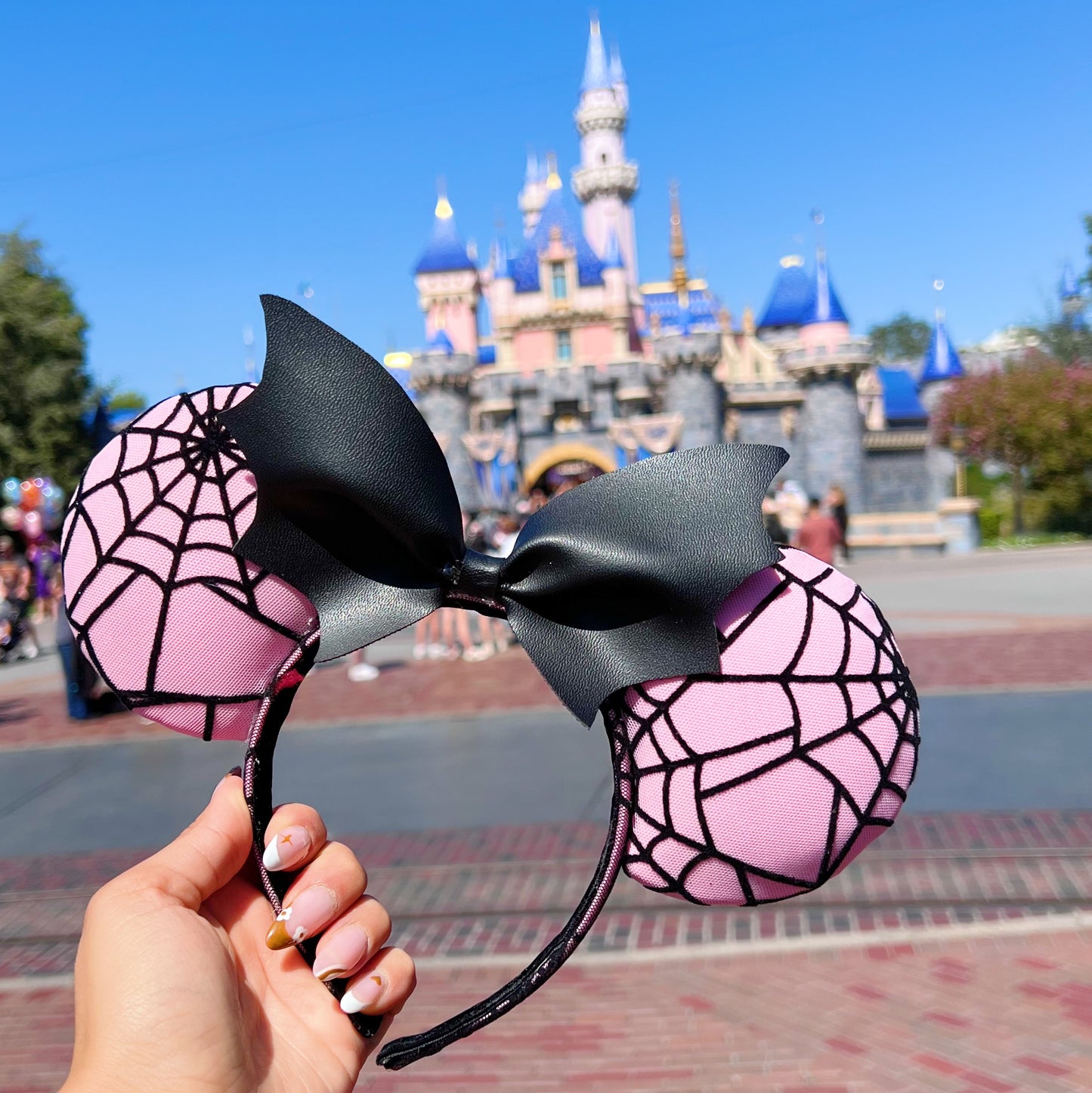 Pink & Purple Spiderwebs !