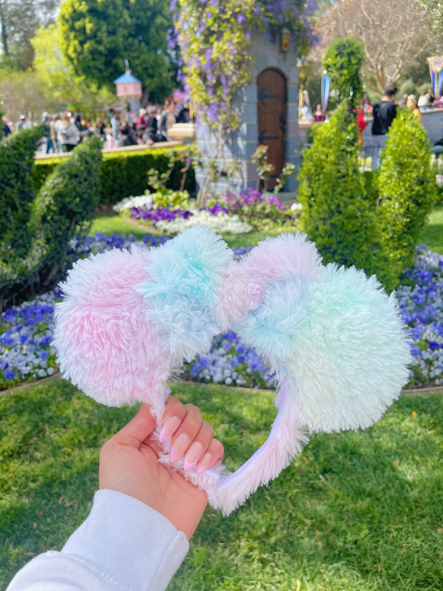 Rainbow Fluffy Ears