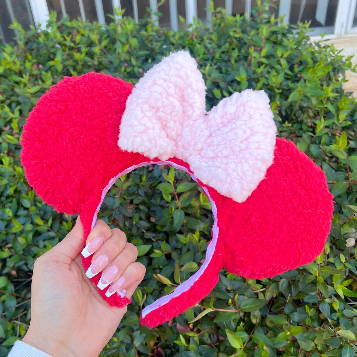 Red Sherpa Ears