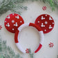 Candy Cane Padded Headband Ears