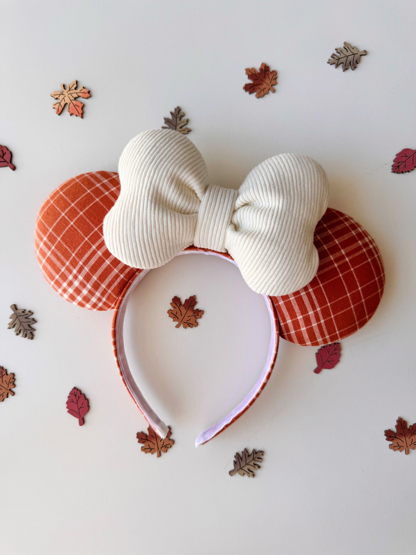Nutmeg and Cider Flannel Ears
