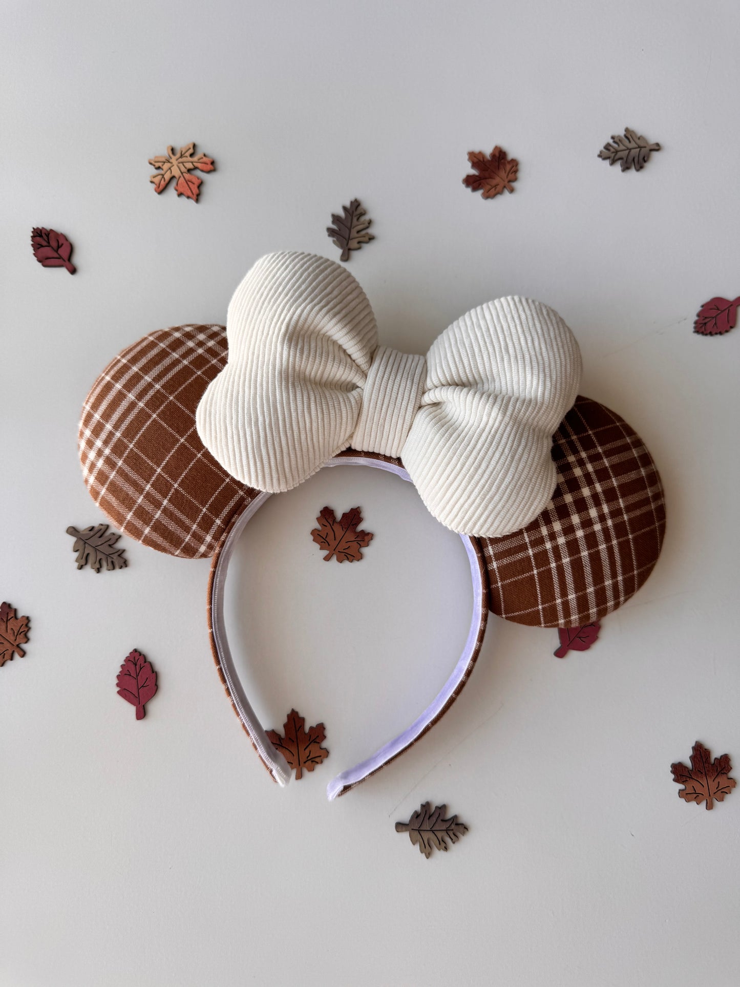 Nutmeg and Cider Flannel Ears