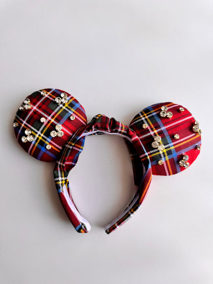 Winter Wonderland Plaid Ears