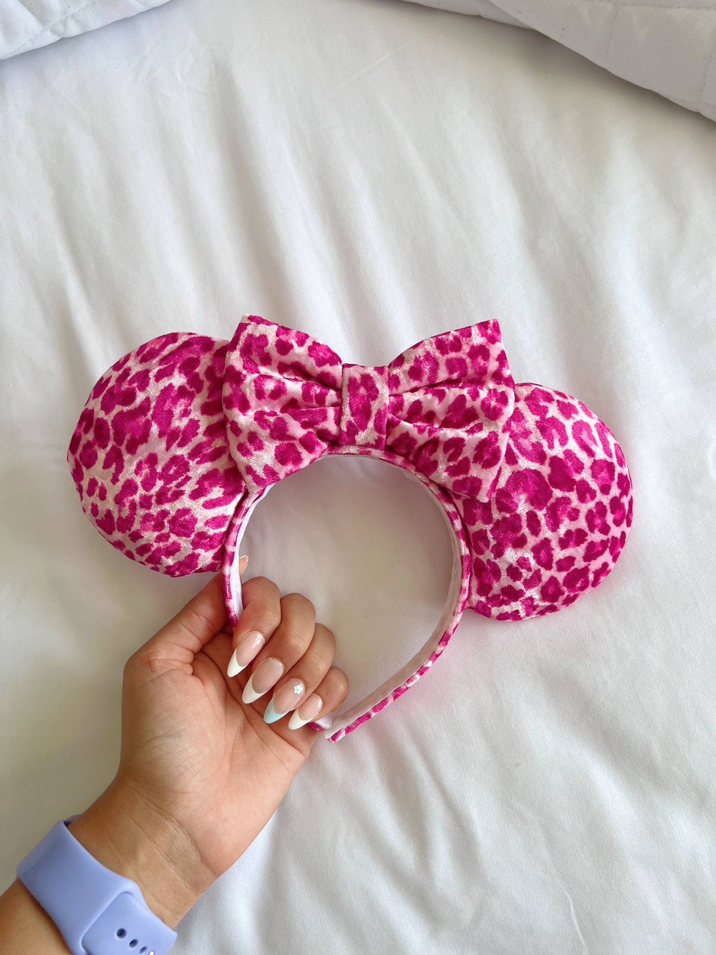 Pink Leopard Ears